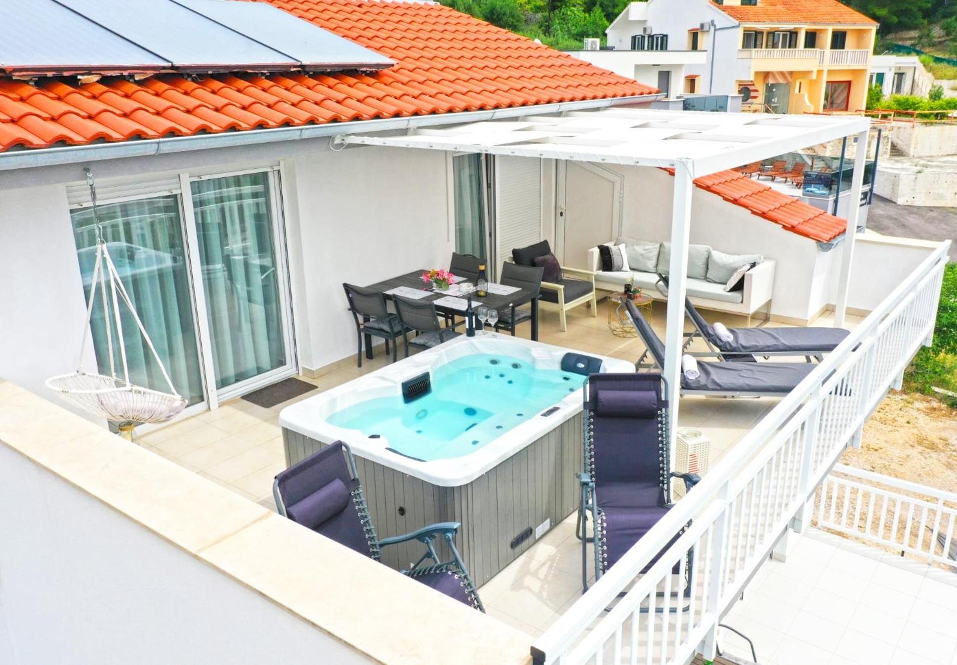Magnificent Villa With Pool, Hot Tub, Sea View, Sauna Mimice Exteriér fotografie
