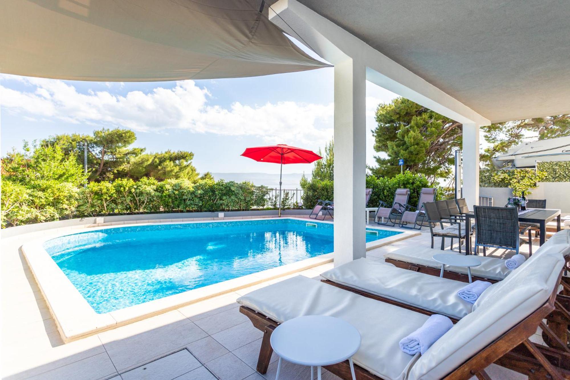 Magnificent Villa With Pool, Hot Tub, Sea View, Sauna Mimice Exteriér fotografie